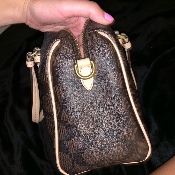 Brown Coach Mini Bag - Picture 4 of 6